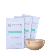 Kit Elemento Mineral Argila Verde & Pó de Aguamarinha (4 produtos)