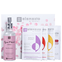 Kit Elemento Mineral Elemento Natural Rosas (5 Produtos)
