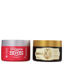 Kit Felps Profissional Cronograma Nutriforce (2 Produtos)