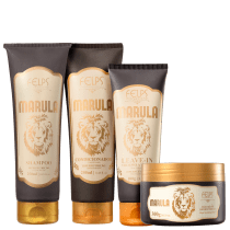 Kit Felps Profissional Marula Leave-in (4 Produtos)
