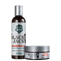 Kit Felps Profissional Men Black Jack Ice Wet (2 Produtos)