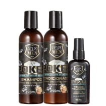 Kit Felps Professional Men Poker Bomba de Crescimento Trio (3 Produtos)