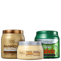 Kit Cronograma - Emoliente Hidratação, Nutrição e Reconstrução - Keauty  Professional: Escrevendo história em fios~