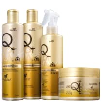 Kit Griffus QLoira Leave-in (4 Produtos)
