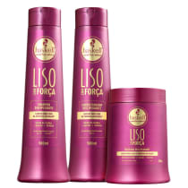 Kit Haskell Liso com Força Tratamento (3 produtos)