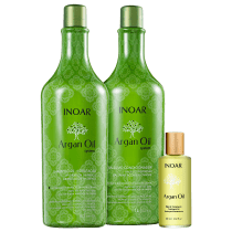 Kit Inoar Argan Oil System Finalização (3 Produtos)