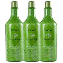 Kit Inoar Argan Oil System - Shampoo 3x1L