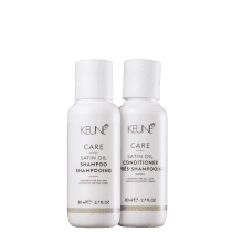Kit Keune Satin Oil Cuidado Diário Mini (2 Produtos)
