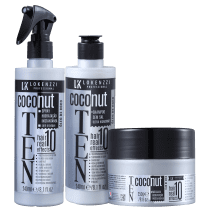Kit Lokenzzi Ten Coconut Completo (3 Produtos)