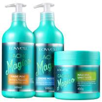 Kit Lowell Cacho Mágico Trio (3 Produtos)