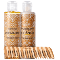 Kit Orgânica Set Pêssego e Flor de Lótus (3 produtos)