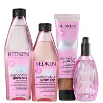 Kit Redken Diamond Oil Glow Dry Full (4 Produtos)