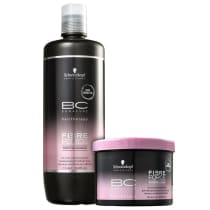 Kit Schwarzkopf Professional BC Bonacure Fibre Force Fortifying Reconstrução de Salão (2 Produtos)