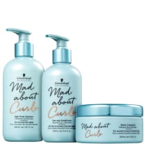 Kit Schwarzkopf Professional Mad About Curls Trio High (3 Produtos)