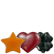 Kit The Body Shop Amor, Sorte & Brilho - Sabonetes em Barra 3x90g