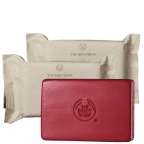 Kit The Body Shop Lolita Serum - Sabonete Hidratante 3x100g