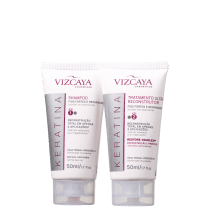 Kit Vizcaya Keratina Treatment (2 Produtos)