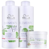 Kit Wella Professionals Elements Renewing Trio Salon (3 Produtos)