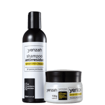 Kit Yenzah Power Whey Fit Cream Progressiva (2 Produtos)