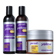Kit Yenzah Yellow Off Brilho (3 Produtos)