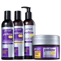 Kit Yenzah Yellow Off Completo (4 Produtos)