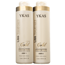 Kit YKAS Liss Treatment Gold Duo Pro (2 Produtos)
