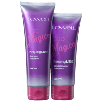 Kit Lowell Keeping Liss Liso Mágico (2 Produtos)