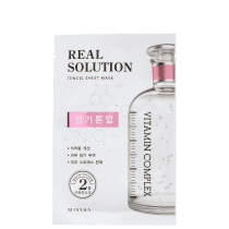 Missha Real Solution Brightening - Máscara Iluminadora 25g