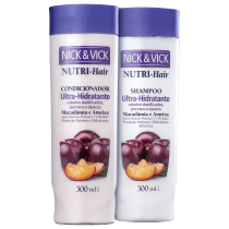 Kit Nick & Vick NUTRI-Hair Ultra-Hidratante (2 Produtos)