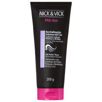 Máscara Capilar Nick & Vick PRO-Hair Revitalização Intensa Cabelo Loiro 200g