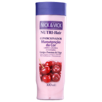 Nick & Vick NUTRI-Hair Manutenção da Cor - Condicionador 300ml