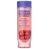 Nick & Vick NUTRI-Hair Manutenção da Cor - Shampoo sem Sal 300ml