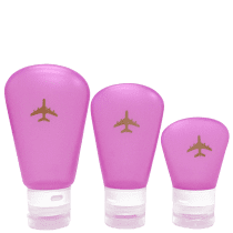 Océane Trip Glam Kit - Frascos de Silicone para Viagem