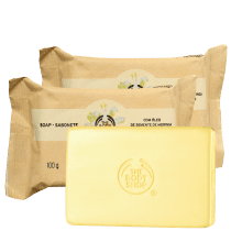 Kit The Body Shop Moringa - Sabonete em Barra 3x100g