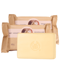 Kit The Body Shop Shea - Sabonete em Barra 3x100g