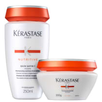 Kit Kérastase Nutritive Satin Masquintense Cabelos Finos (2 Produtos)