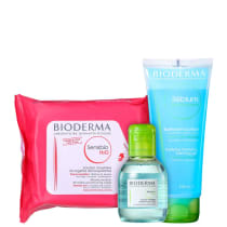Kit Bioderma Sensibio Sébium H2O (3 Produtos)