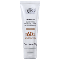 RoC Minesol Oil Control Tinted FPS 60 - Protetor Solar com Cor 50g