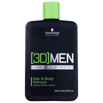 Schwarzkopf Professional 3DMen Hair & Body - Shampoo 250ml