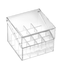 tO.u Acrílico Cristal Pequeno - Organizador de Batom e Esmalte