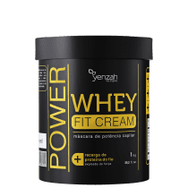 Yenzah Power Whey Fit Cream - Máscara de Reconstrução 1000g