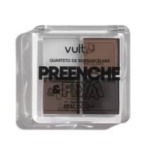 Imagem do produto Quarteto de Sombras para Sobrancelhas Preenche & Fixa 5g