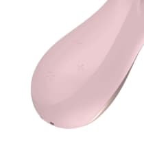 Imagem do produto Estimulador Clitoriano e de Ponto G Feito em Silicone Flexível e Controle via Aplicativo - Satisfyer Mono Flex | Cor: Rosa