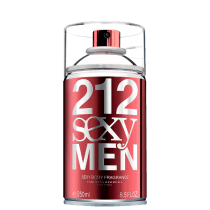 212 Sexy Men Body Carolina Herrera - Body Spray Masculino 250ml
