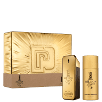 Conjunto 1 Million Paco Rabanne Plus Masculino Eau de Toilette 100ml + Desodorante 150ml