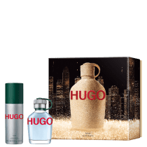 Conjunto Hugo Man Christmas Edition Eau de Toilette 75ml + Desodorante 150ml