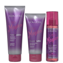 Kit Lowell Liso Mágico (3 Produtos)