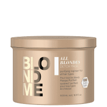 Schwarzkopf Professional BlondMe de Tratamento Purificante para Todos os Loiros - Máscara Capilar 500ml