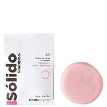 Simple Organic Sólido All - Shampoo em Barra 70g