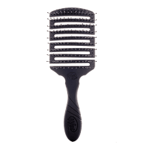 Escova de Cabelo Wet Brush Pro Flex Dry Quadrada Preta Cabo Emborrachado